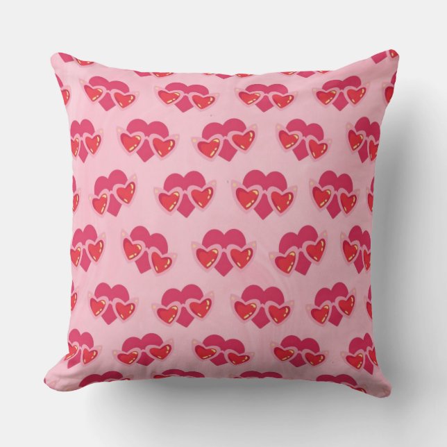Heart Throw Pillow (Front)