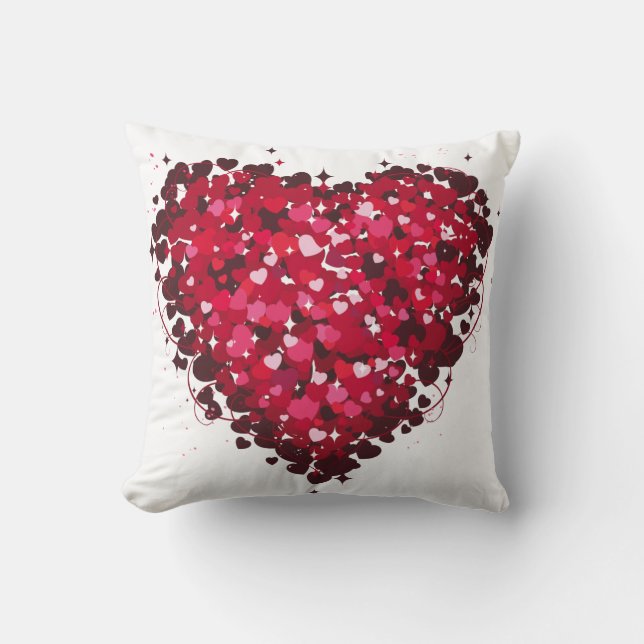 Heart Throw Pillow (Front)