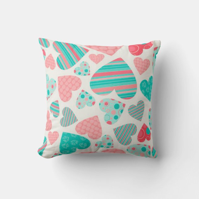 Heart Throw Pillow (Front)