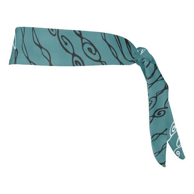  Heart  Tie Headband (Rotate 90)