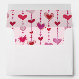 Heart Tiles Envelope