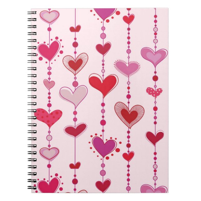 Heart Tiles Notebook (Front)