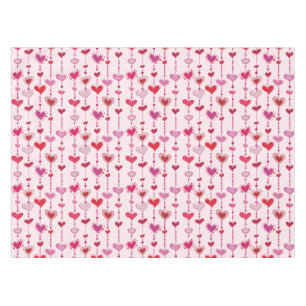 Heart Tiles Tablecloth