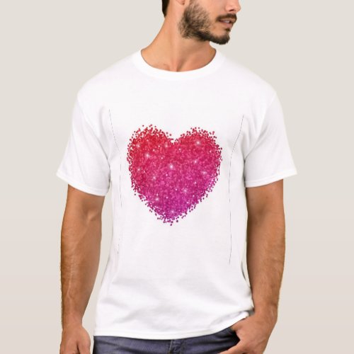 Heart to Heart Matching T_Shirts for Couples