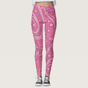 Heart to Heart Valentines Day Leggings