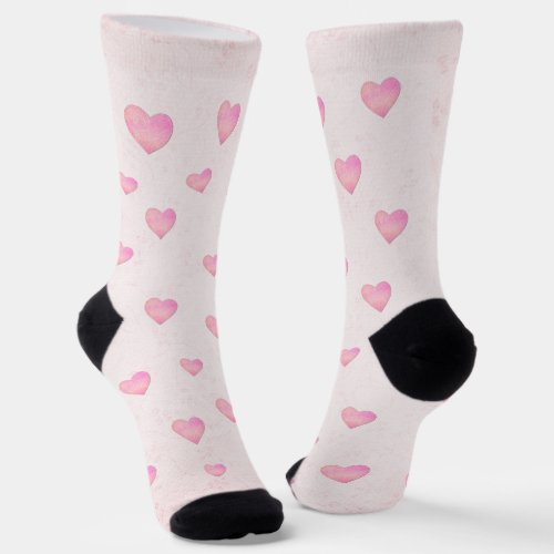 Heart to Heart Valentines Day Socks