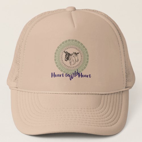 Heart To Wild Heart Trucker Hat