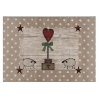 Heart Topiary Cutting Board
