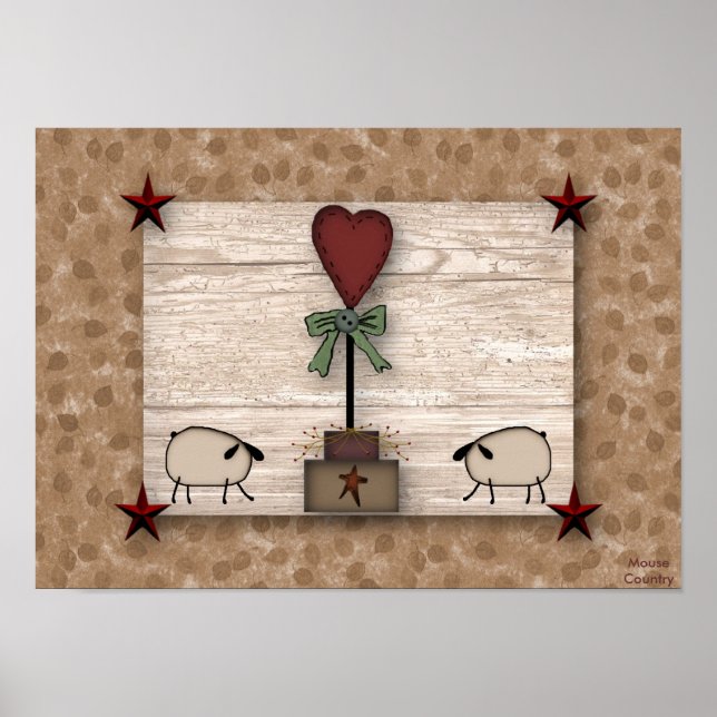 Heart Topiary Poster (Front)