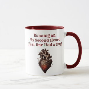 Heart Transplant Funny Victorian Steampunk Mug