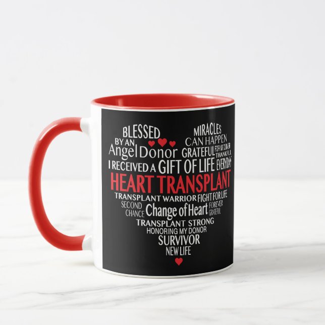 Heart Transplant Original Design Mug (Left)