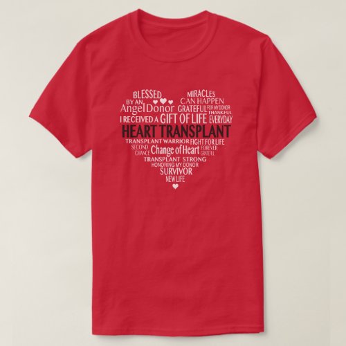 Heart Transplant Original Design T_shirt 