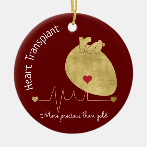 Heart Transplant Ornament