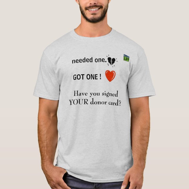 Heart Transplant Recipient T-SHirt (Front)