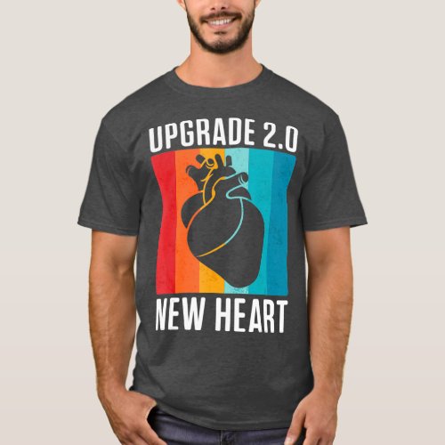 Heart Transplant Recipient Upgrade Surgery T_Shirt