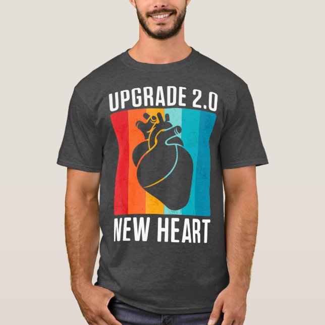 Heart Transplant Recipient Upgrade Surgery T-Shirt (Front)