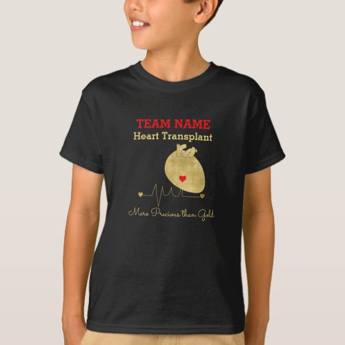 Heart Transplant Team Customizable Childrens T_Shirt