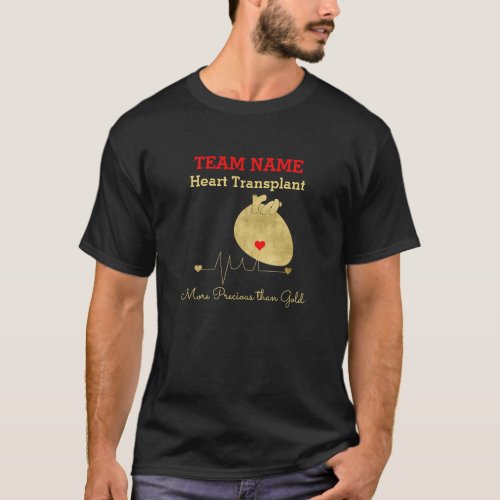 Heart Transplant Team Customizable  T_Shirt