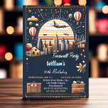 Heart Travel Surprise Globe Farewell 30th Birthday Invitation<br><div class="desc">Embark on a heartfelt journey with our "Heart Travel Surprise Globe Farewell" 30th Birthday Invitation! Join us as we bid adieu to the twenties and embrace a new decade of adventures. The globe-themed design captures the essence of exploration and surprises, all wrapped with a heartwarming touch. Get ready for an...</div>