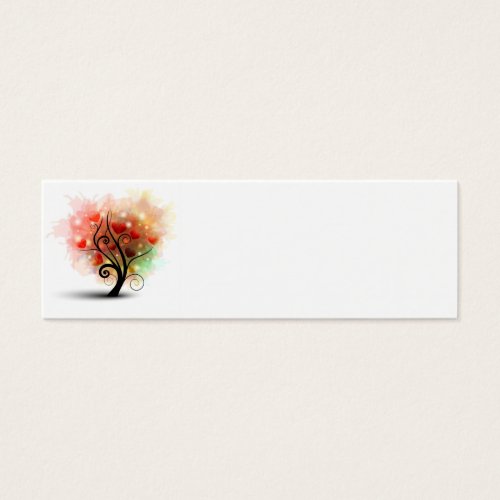 Heart Tree Bookmark Card Business Card Templates