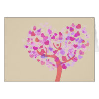 Heart Tree Card