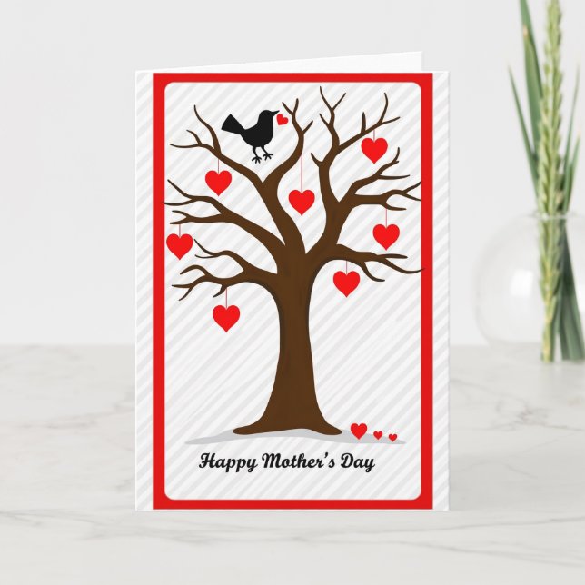 Heart Tree Mothers Day Card (Front)