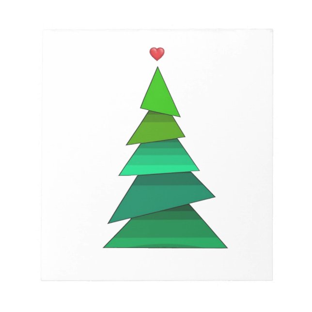 Heart Tree Notepad (Front)