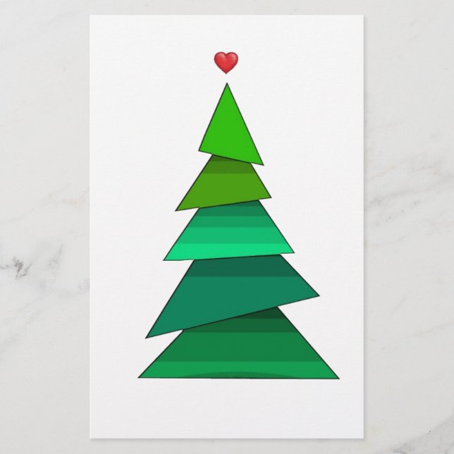 Heart Tree Stationery (Front)