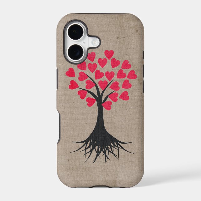 Heart Tree Themed iPhone 5 Case (Back)