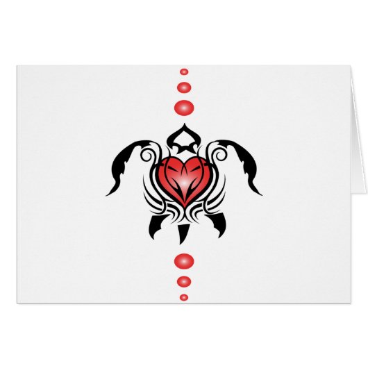 Heart-turtle Cards (Front Horizontal)