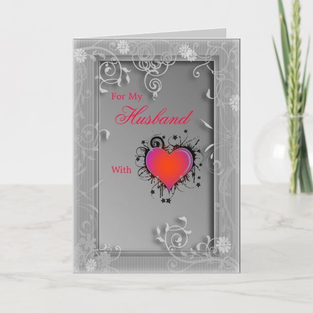 Heart Valentine Card (Front)