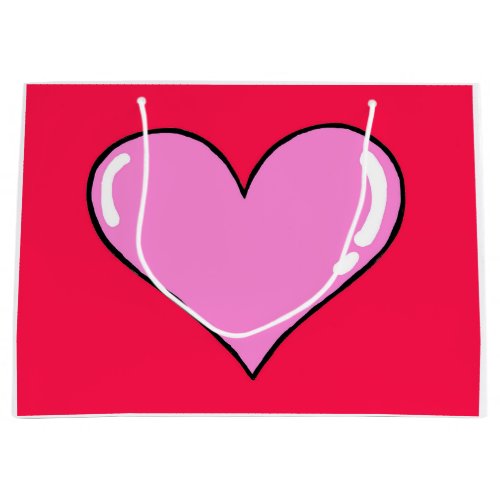 Heart Valentine Gift Bag