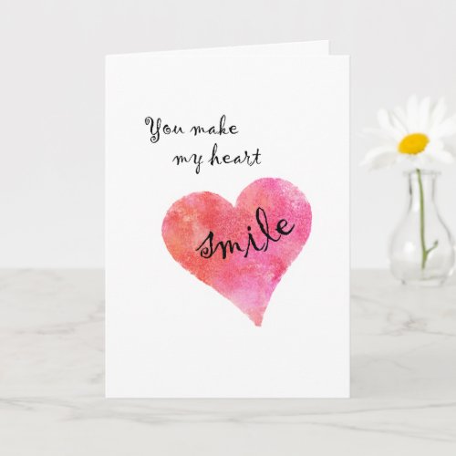 Heart Valentine Love for Special Someone Card