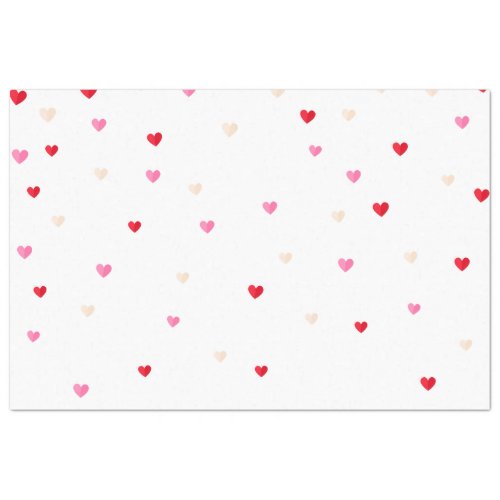 Heart Valentine Theme Baby Girl Shower Red Pink    Tissue Paper