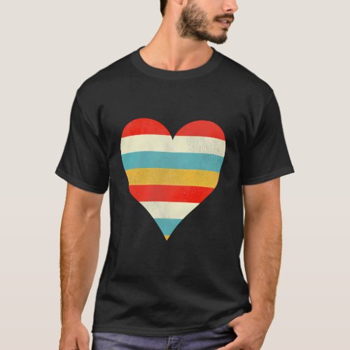 Heart ValentineS Day Bright He T_Shirt