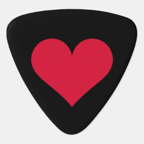 Heart Valentines Day Love Heart  Guitar Pick