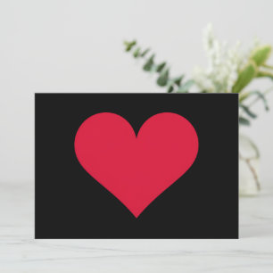 Heart Valentines Day Love Heart  Invitation