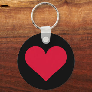 Heart Valentines Day Love Heart Keychain