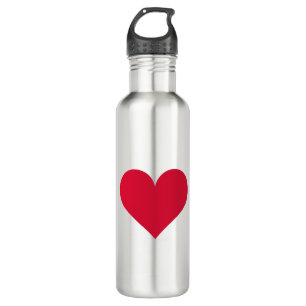Heart Valentines Day Love Heart  Stainless Steel Water Bottle
