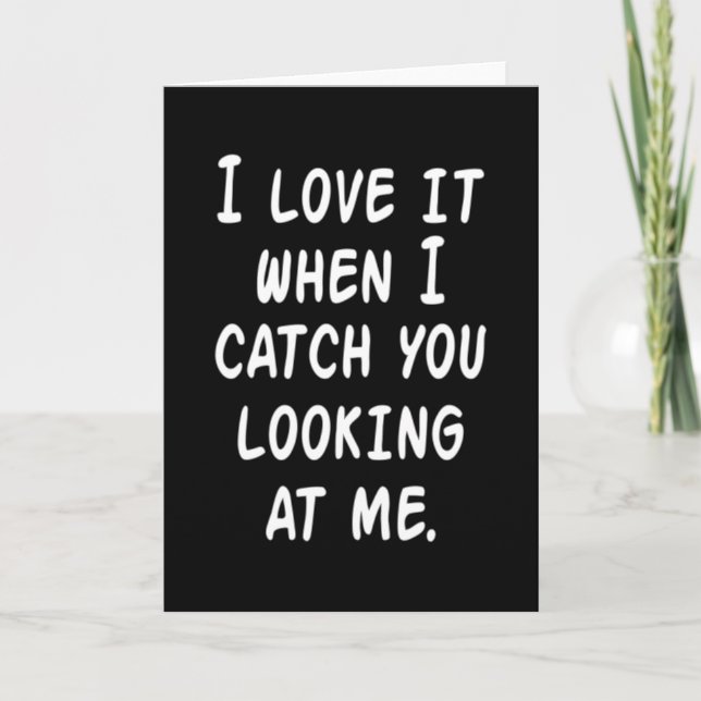 Heart Valentine's Day Love Romantic Funny Gift Card (Front)