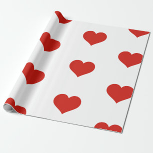HEART Valentine's Day Wrapping Paper