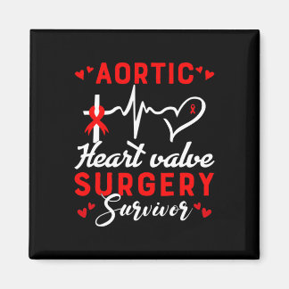 Heart Valve Surgery Survivor Heart Disease Awarene Magnet