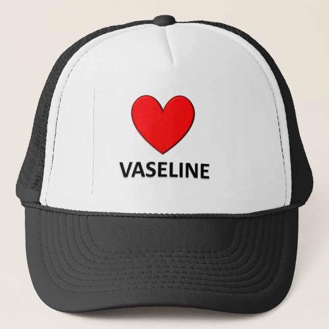 "Heart" Vaseline Trucker Hat (Front)
