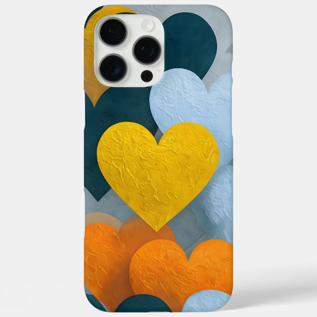 Heart Wallpaper for iPhone 16 Pro Max Case-Mate iPhone Case (Back)