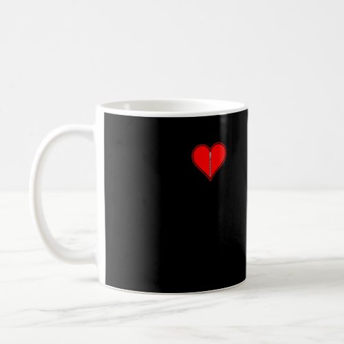 Heart Warrior Chd Awareness Brave Strong Resilient Coffee Mug