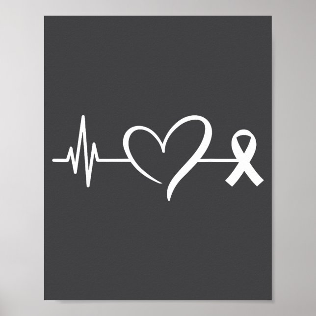 Heart Warrior Heartbeat American Heart Disease Awa Poster (Front)