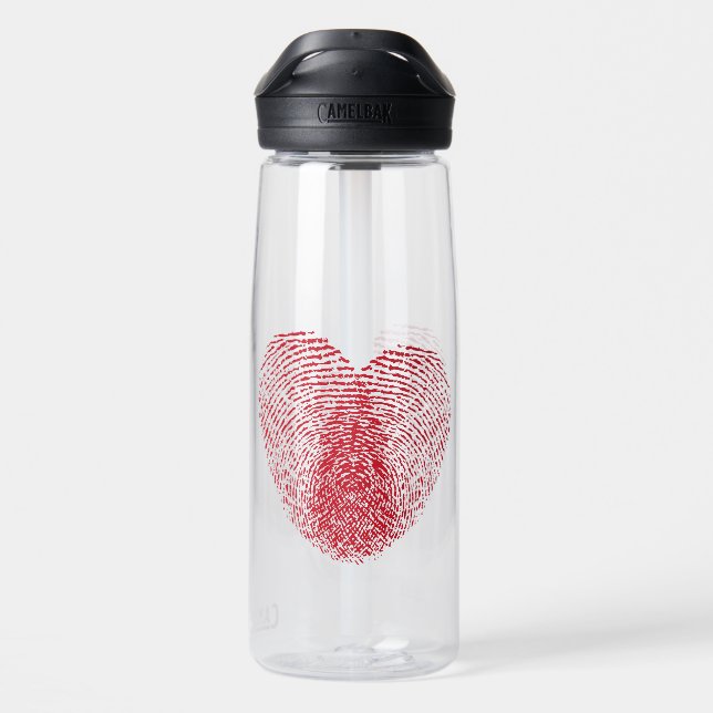Heart Water Bottle (Back)