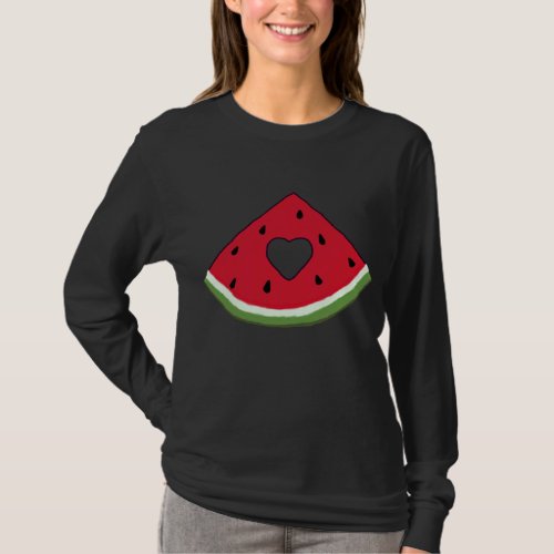 Heart Watermelon T_Shirt