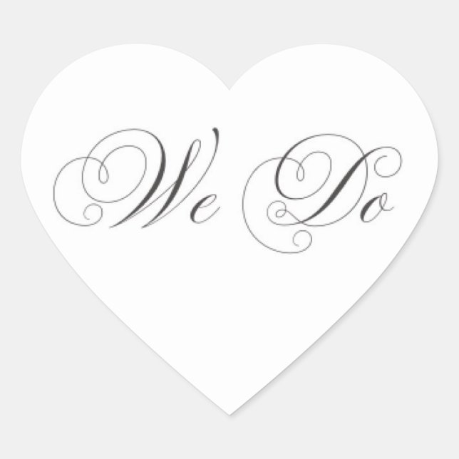 heart we do stickers (Front)