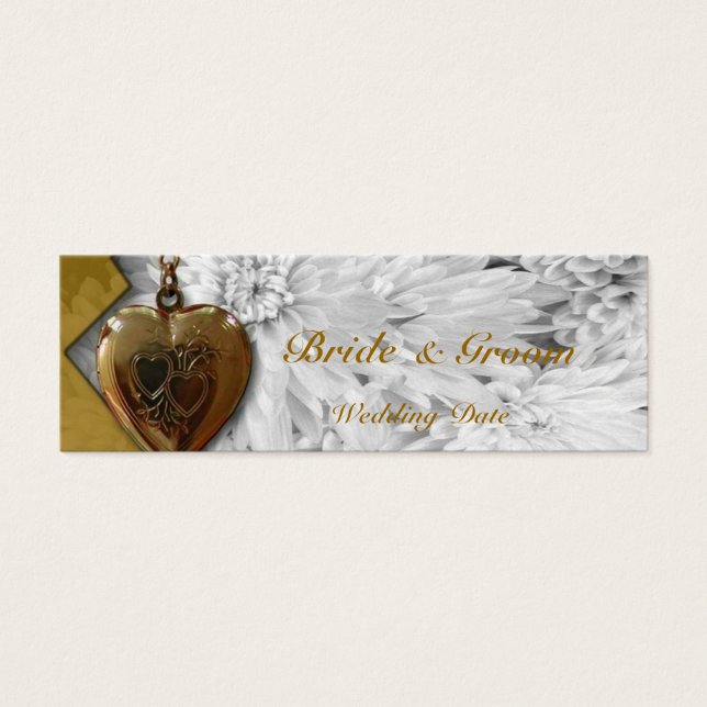 Heart Wedding Favor (Front)
